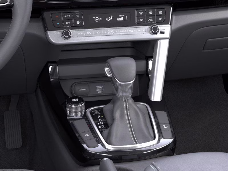 2026 Clear White/Black Roof Kia Seltos S FWD SUV
