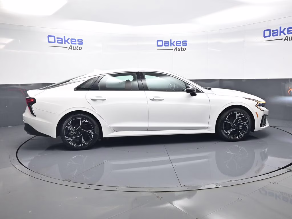 2026 Snow White Pearl Kia K5 GT-Line AWD Sedan