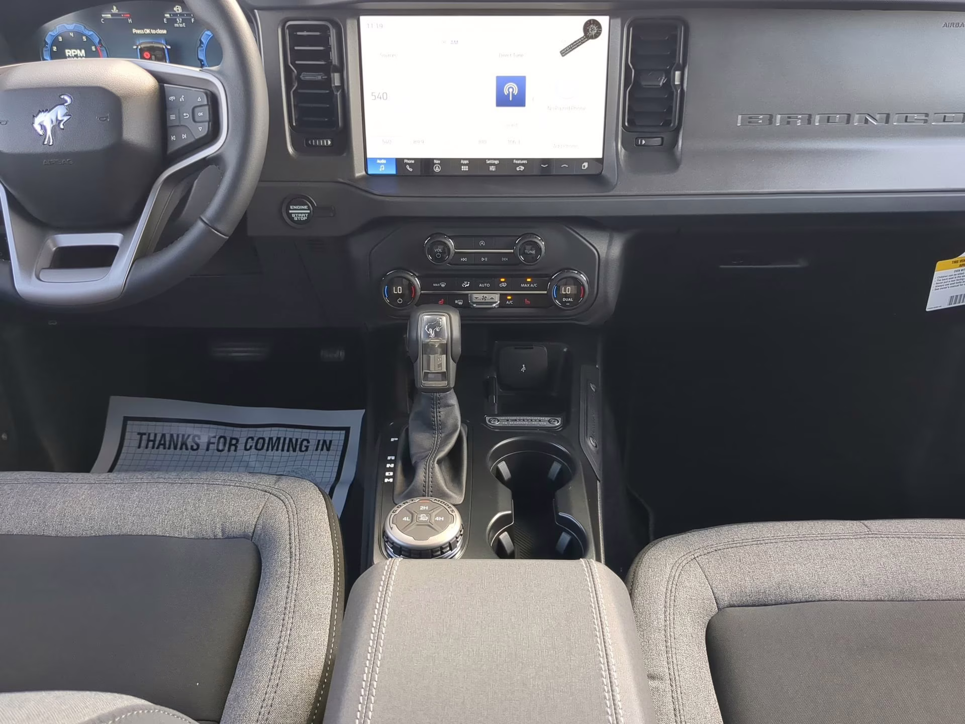 2025 Marsh Gray Ford Bronco Big Bend 4X4 Convertible