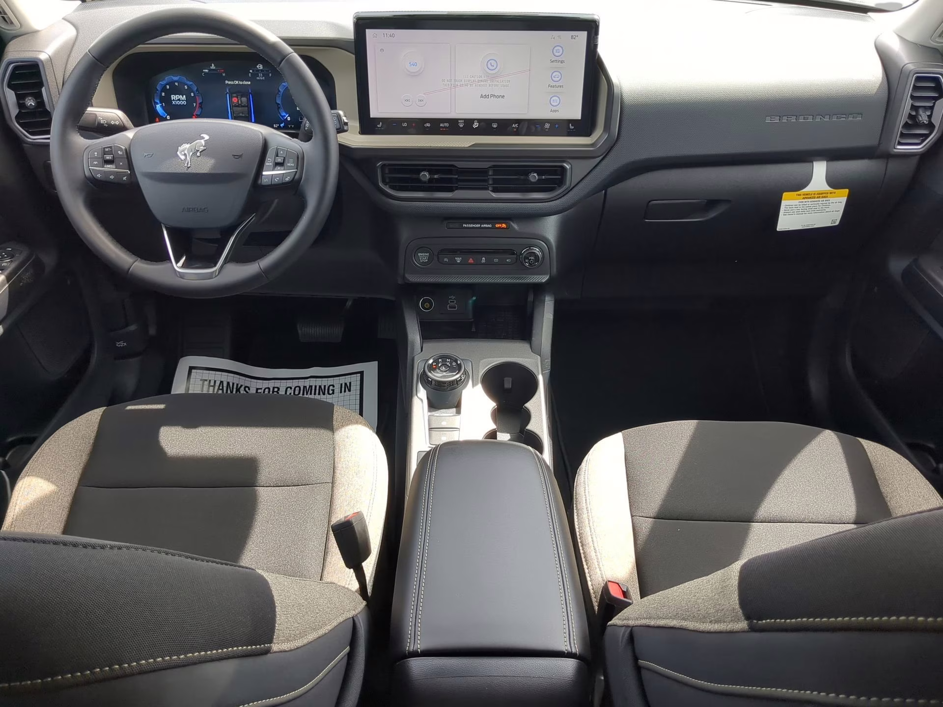 2025 Beige Ford Bronco Sport Big Bend 4X4 SUV