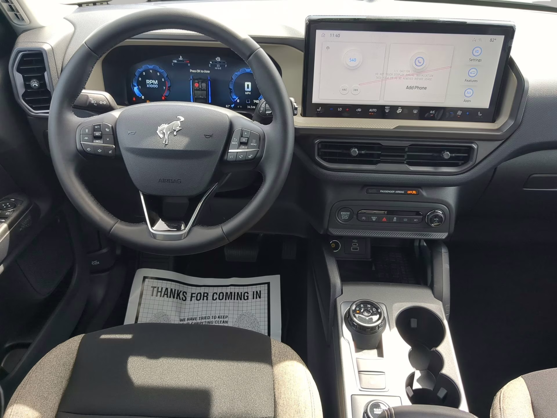 2025 Beige Ford Bronco Sport Big Bend 4X4 SUV