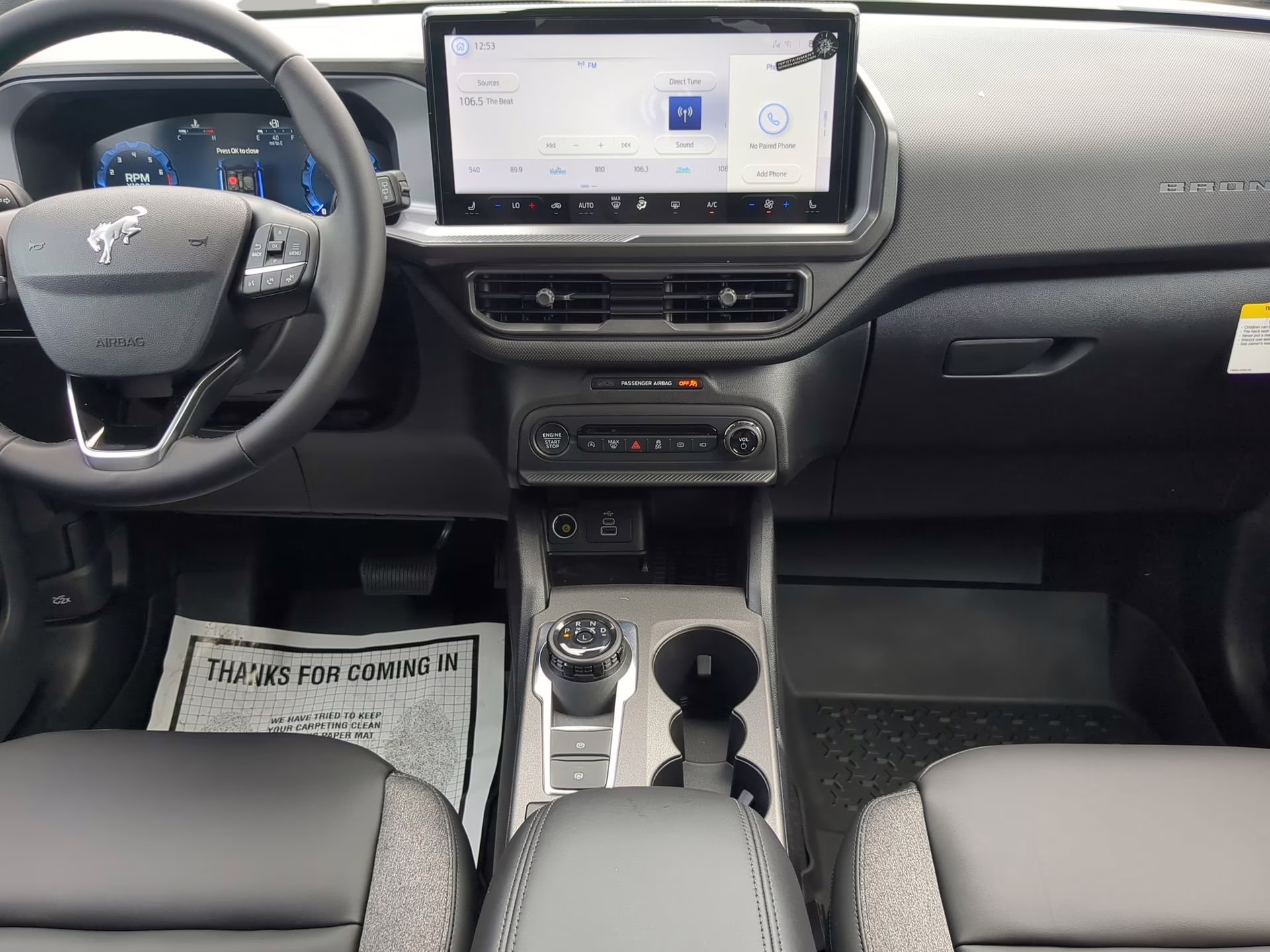 2025 Beige Ford Bronco Sport Big Bend 4X4 SUV