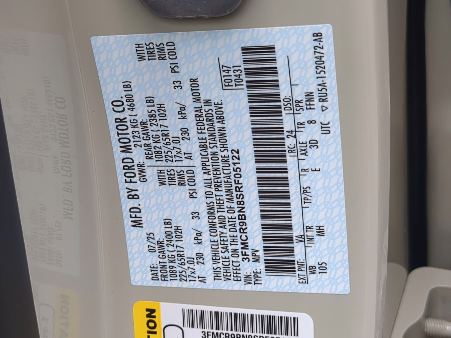 2025 Beige Ford Bronco Sport Big Bend 4X4 SUV