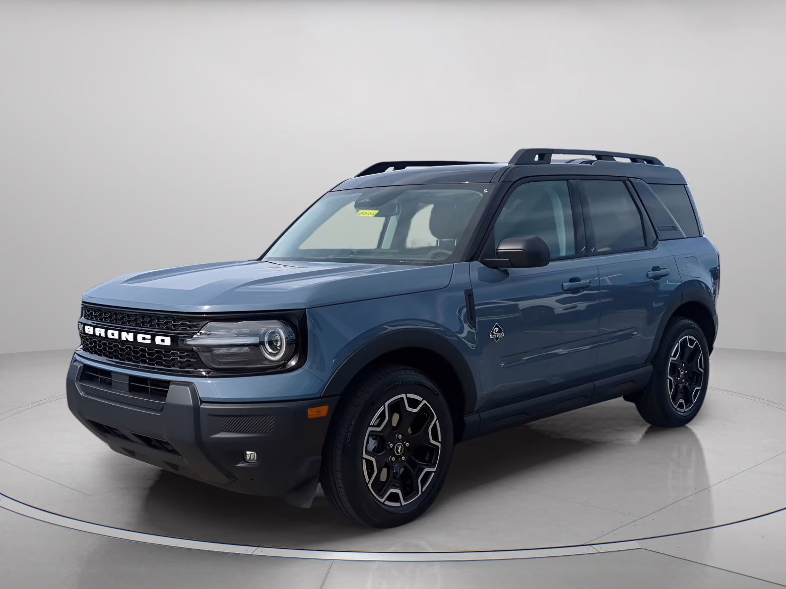 2025 Azure Gray Metallic Tri-Coat Ford Bronco Sport Outer Banks 4X4 SUV