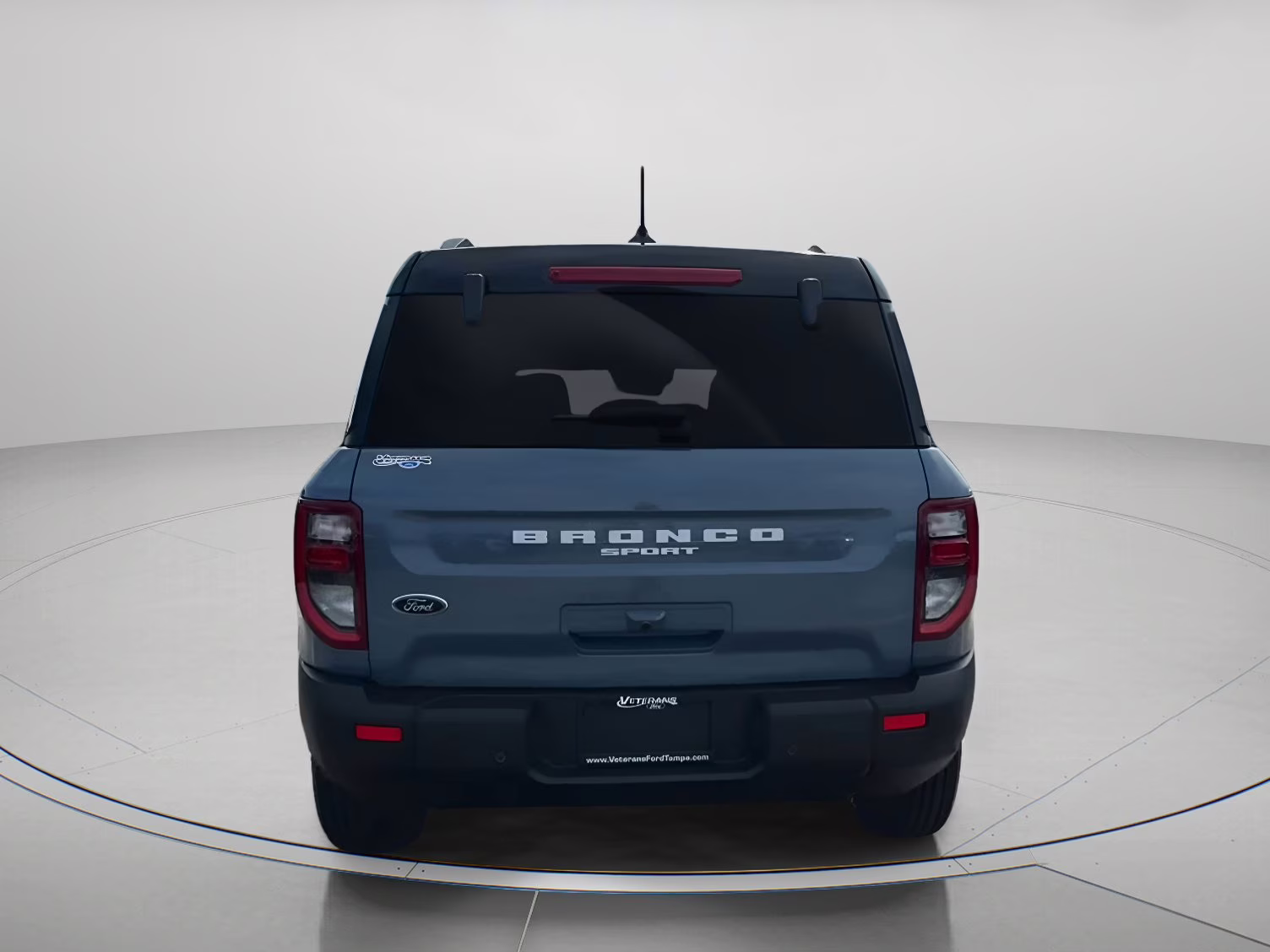 2025 Azure Gray Metallic Tri-Coat Ford Bronco Sport Outer Banks 4X4 SUV