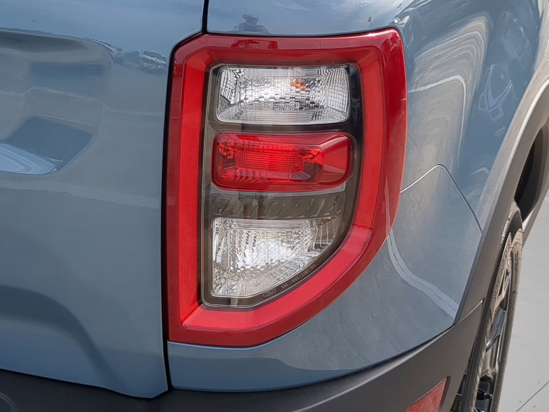 2025 Azure Gray Metallic Tri-Coat Ford Bronco Sport Outer Banks 4X4 SUV