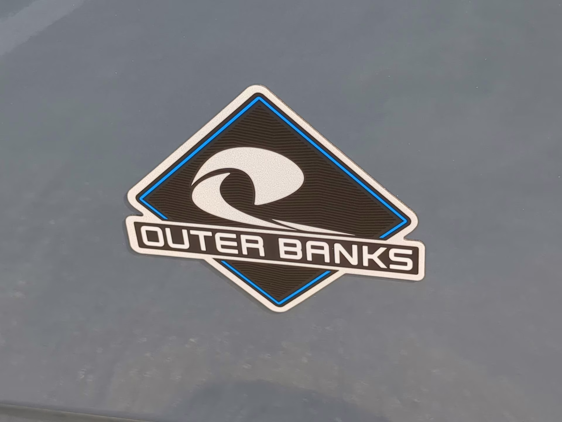 2025 Azure Gray Metallic Tri-Coat Ford Bronco Sport Outer Banks 4X4 SUV