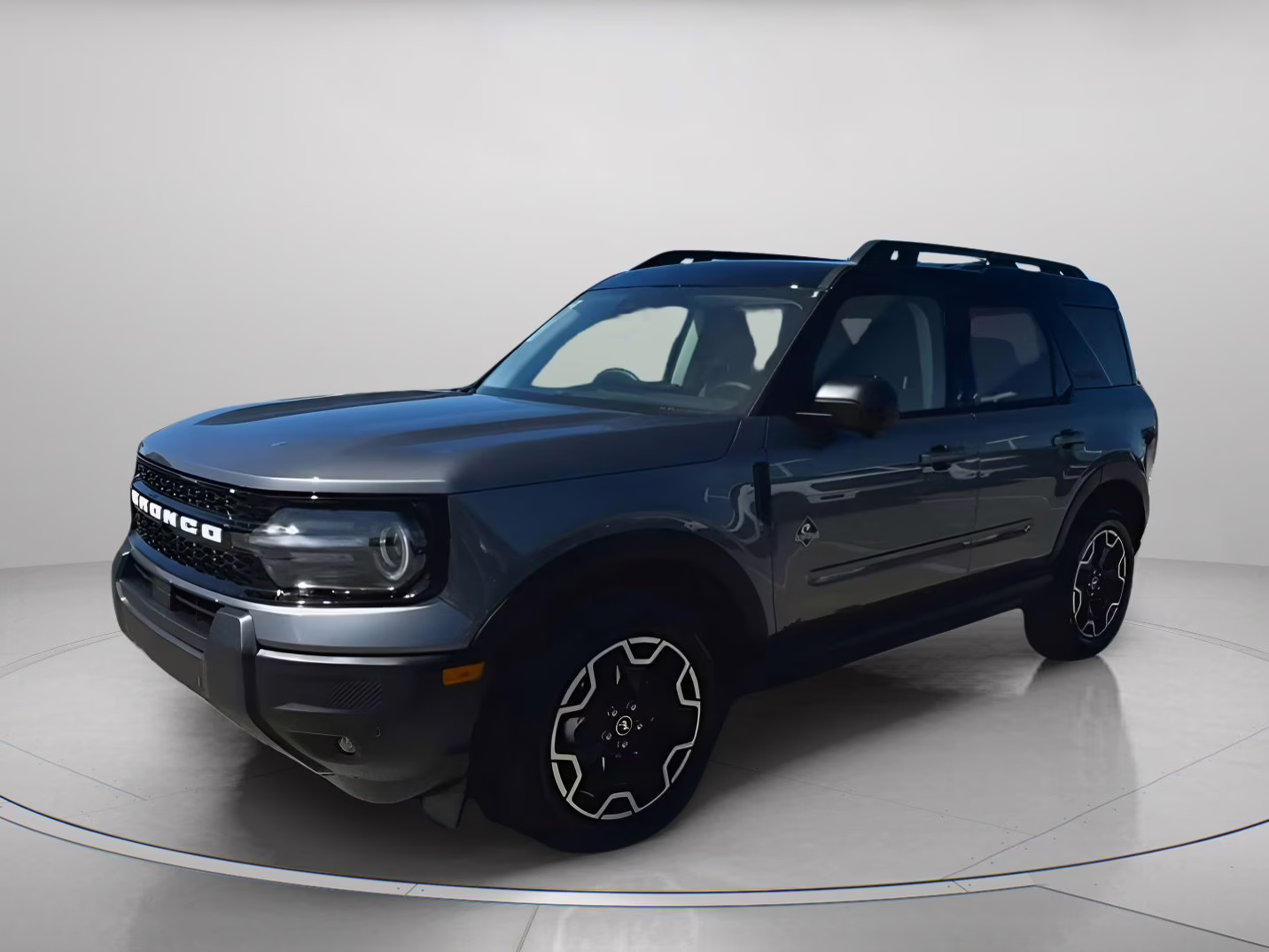 2025 Carbonized Gray Metallic Ford Bronco Sport Outer Banks 4X4 SUV