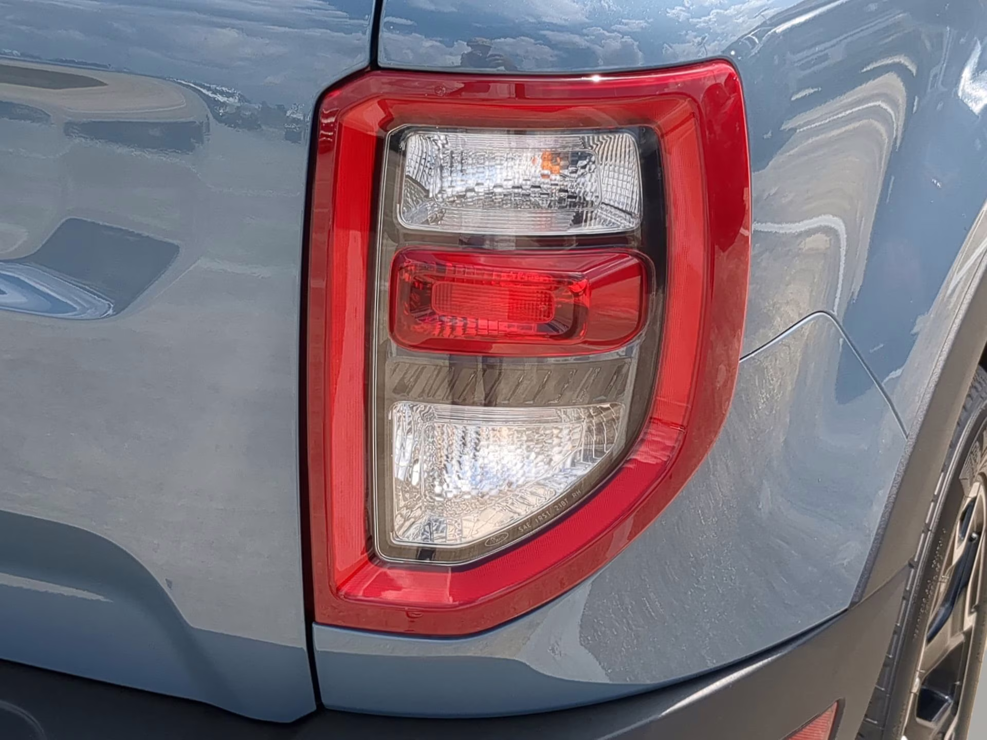 2025 Azure Gray Metallic Tri-Coat Ford Bronco Sport Outer Banks 4X4 SUV