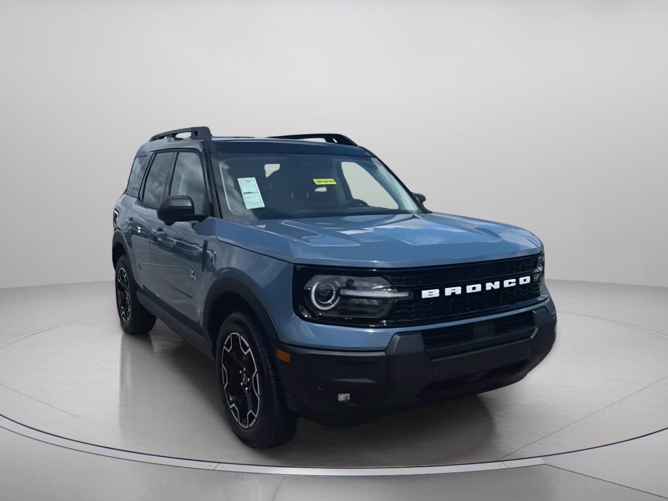2025 Azure Gray Metallic Tri-Coat Ford Bronco Sport Outer Banks 4X4 SUV