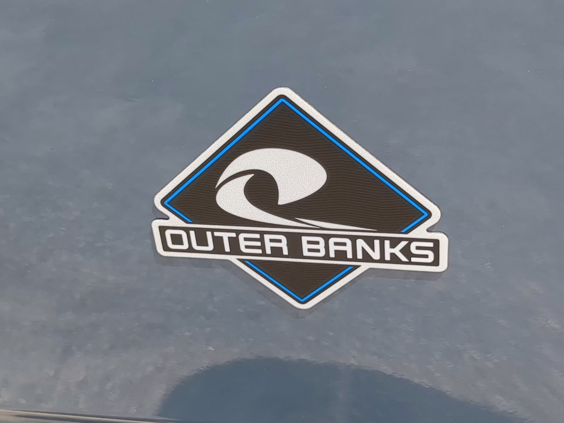 2025 Azure Gray Metallic Tri-Coat Ford Bronco Sport Outer Banks 4X4 SUV