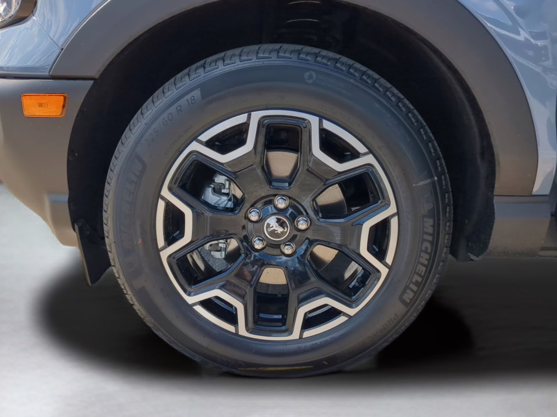 2025 Azure Gray Metallic Tri-Coat Ford Bronco Sport Outer Banks 4X4 SUV