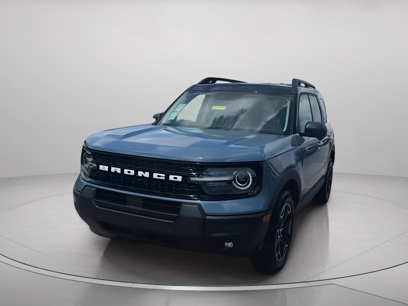 2025 Azure Gray Metallic Tri-Coat Ford Bronco Sport Outer Banks 4X4 SUV