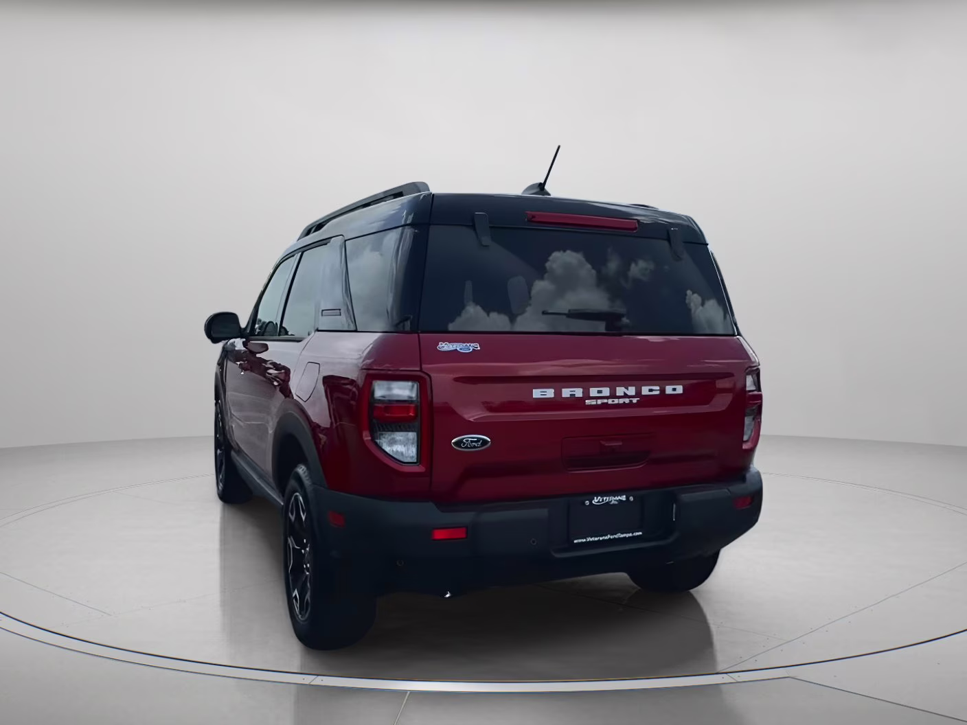 2025 Ruby Red Metallic Tinted Clearcoat Ford Bronco Sport Outer Banks 4X4 SUV