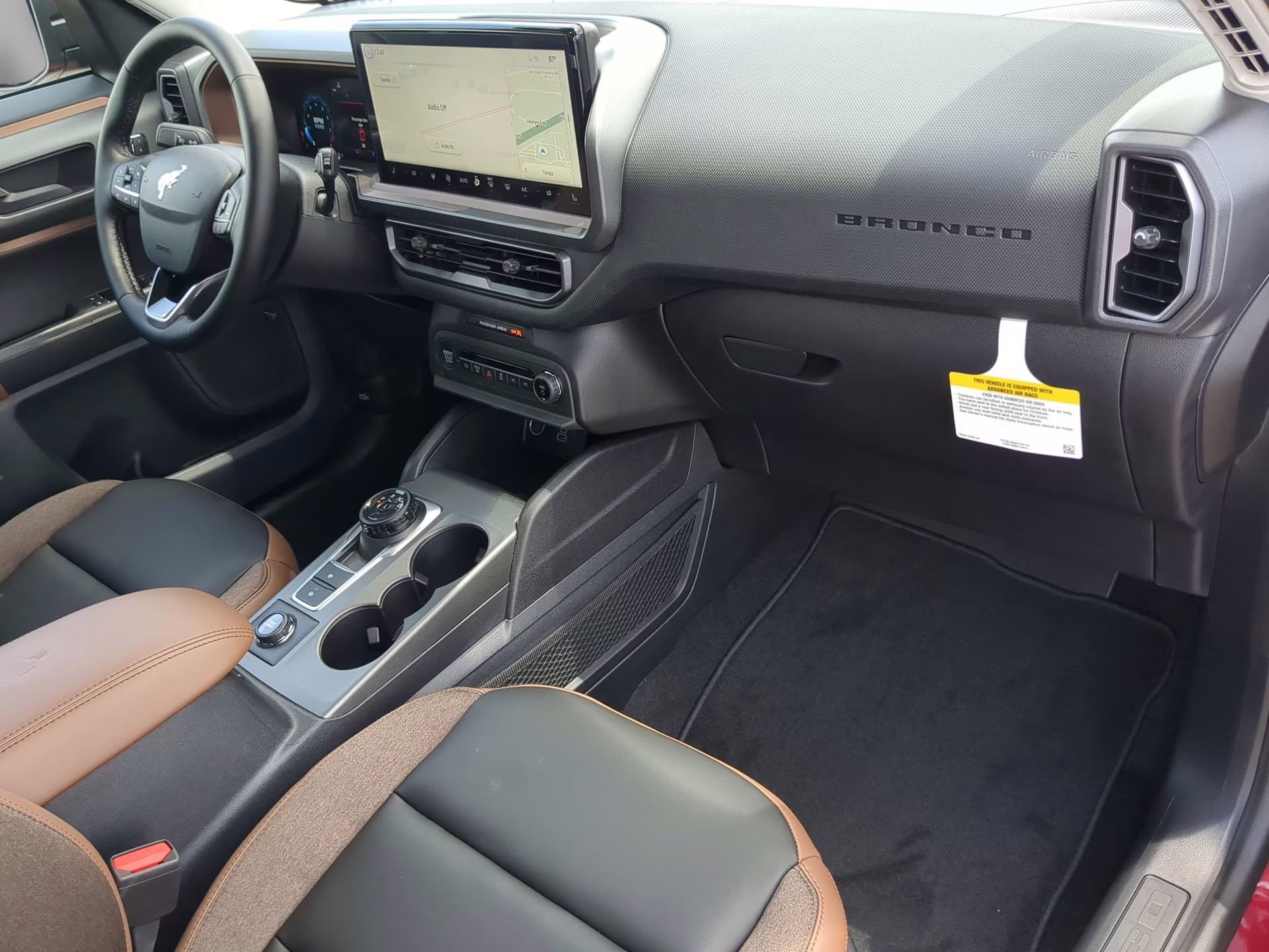 2025 Ruby Red Metallic Tinted Clearcoat Ford Bronco Sport Outer Banks 4X4 SUV