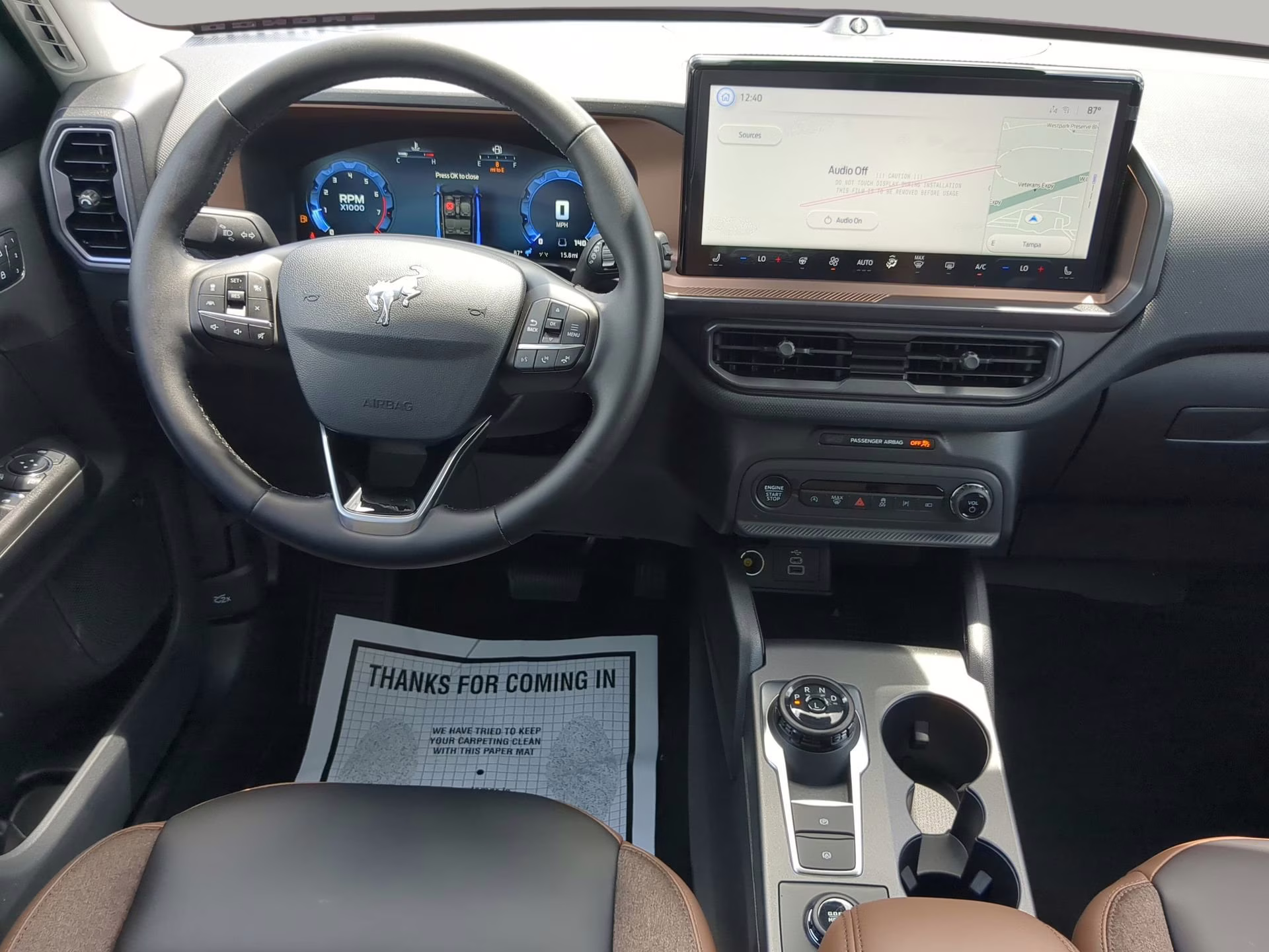 2025 Ruby Red Metallic Tinted Clearcoat Ford Bronco Sport Outer Banks 4X4 SUV