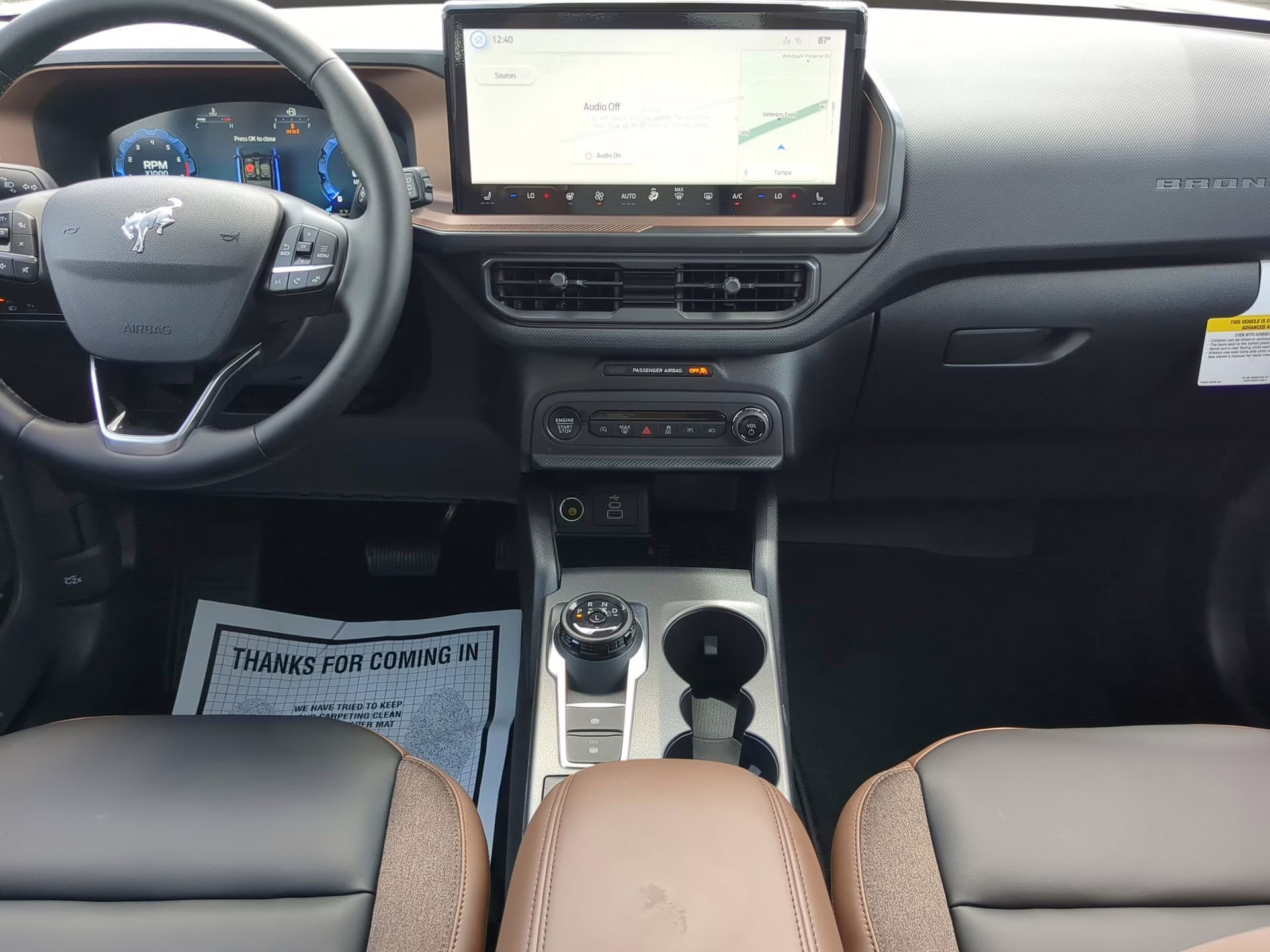 2025 Ruby Red Metallic Tinted Clearcoat Ford Bronco Sport Outer Banks 4X4 SUV