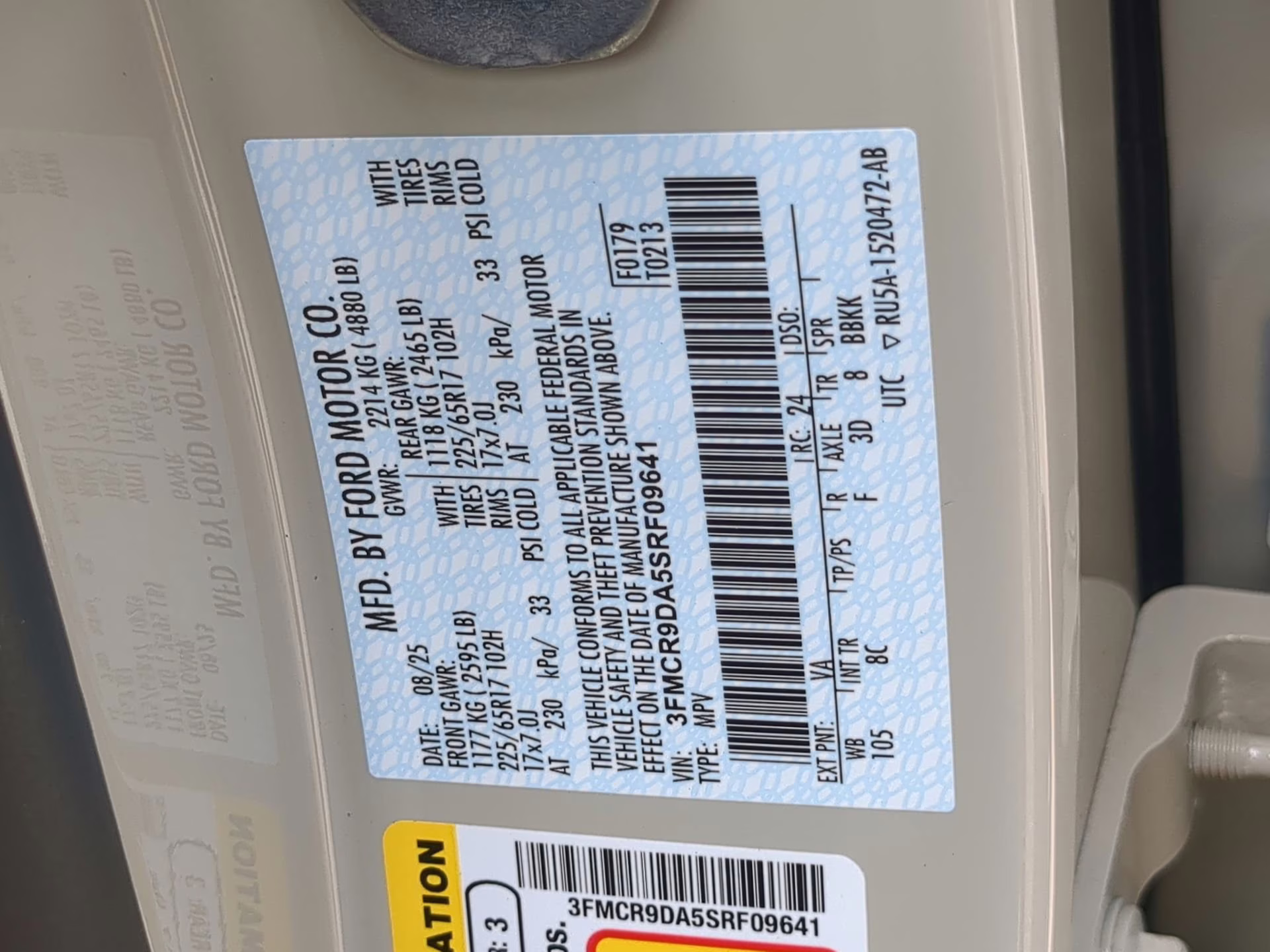 2025 Beige Ford Bronco Sport Badlands 4X4 SUV