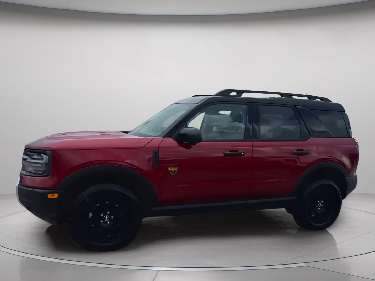2025 Ruby Red Metallic Tinted Clearcoat Ford Bronco Sport Badlands 4X4 SUV