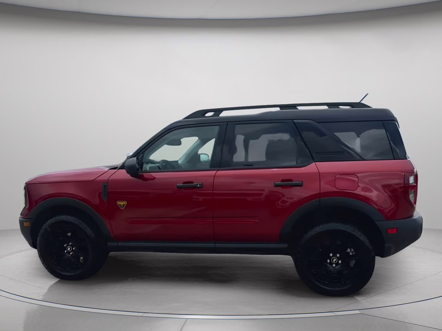 2025 Ruby Red Metallic Tinted Clearcoat Ford Bronco Sport Badlands 4X4 SUV