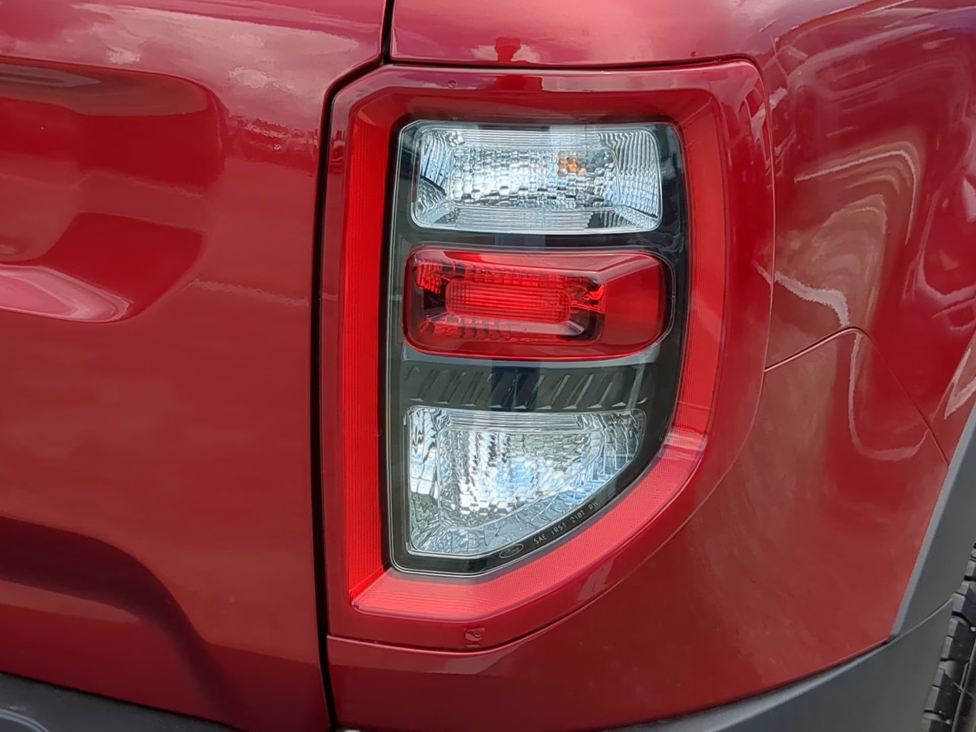 2025 Ruby Red Metallic Tinted Clearcoat Ford Bronco Sport Badlands 4X4 SUV