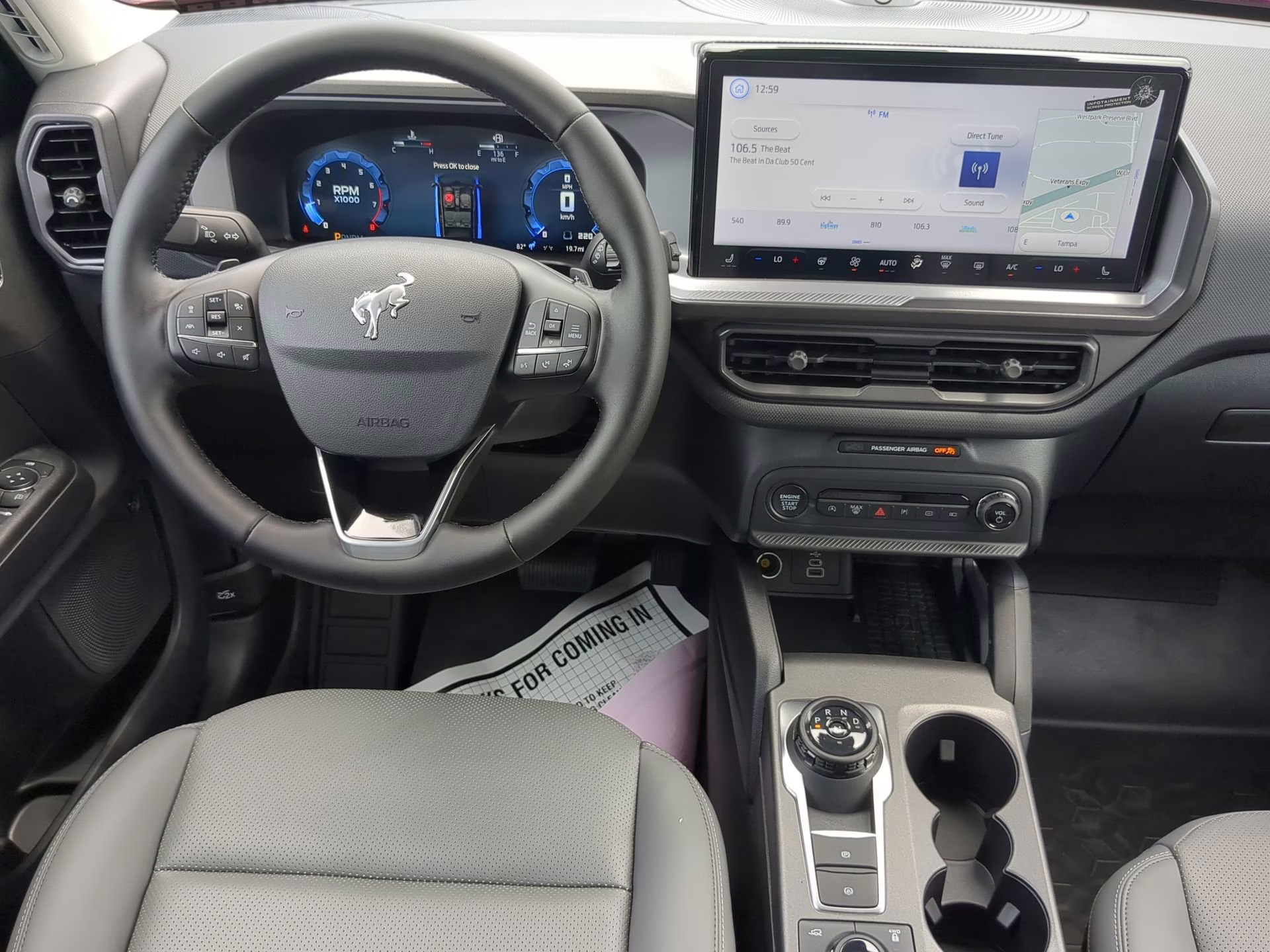 2025 Ruby Red Metallic Tinted Clearcoat Ford Bronco Sport Badlands 4X4 SUV