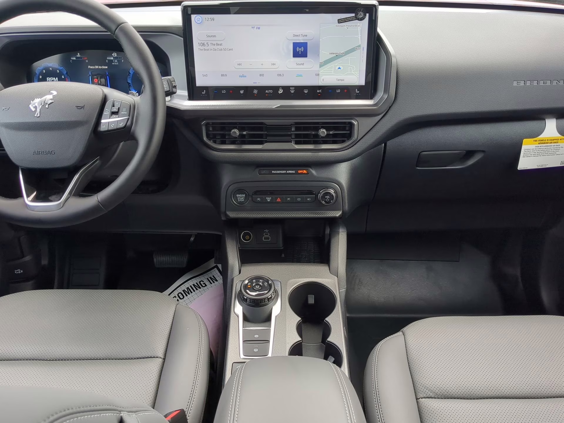 2025 Ruby Red Metallic Tinted Clearcoat Ford Bronco Sport Badlands 4X4 SUV