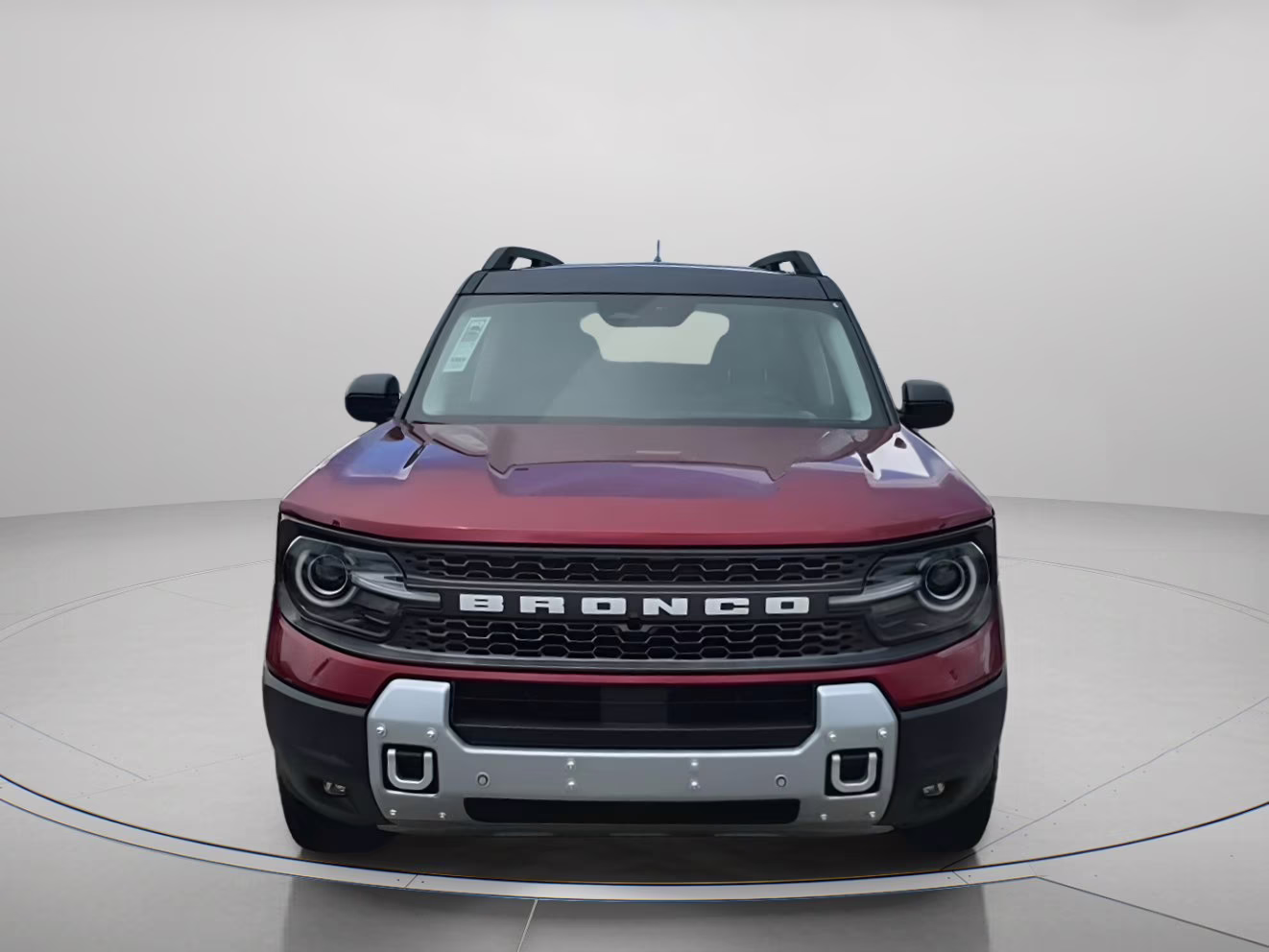 2025 Ruby Red Metallic Tinted Clearcoat Ford Bronco Sport Badlands 4X4 SUV