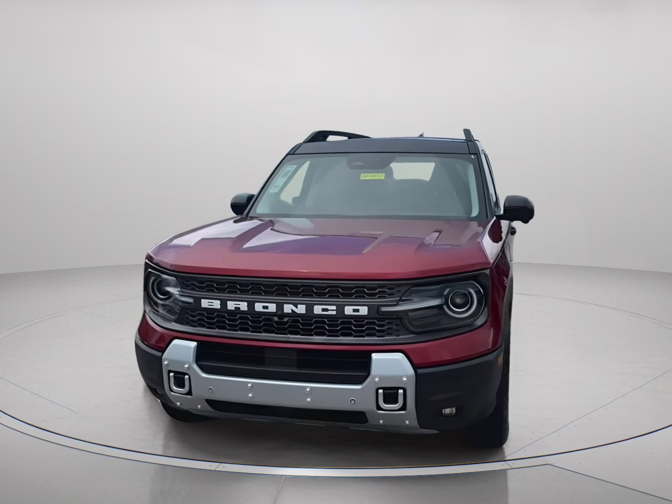 2025 Ruby Red Metallic Tinted Clearcoat Ford Bronco Sport Badlands 4X4 SUV