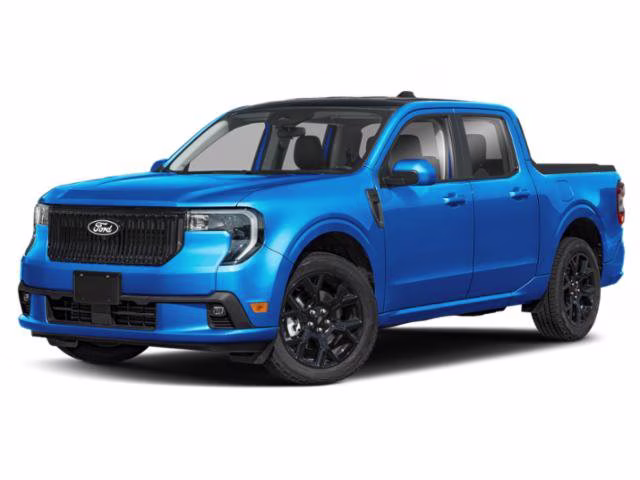 2025 Velocity Blue Ford Maverick Lobo AWD Truck