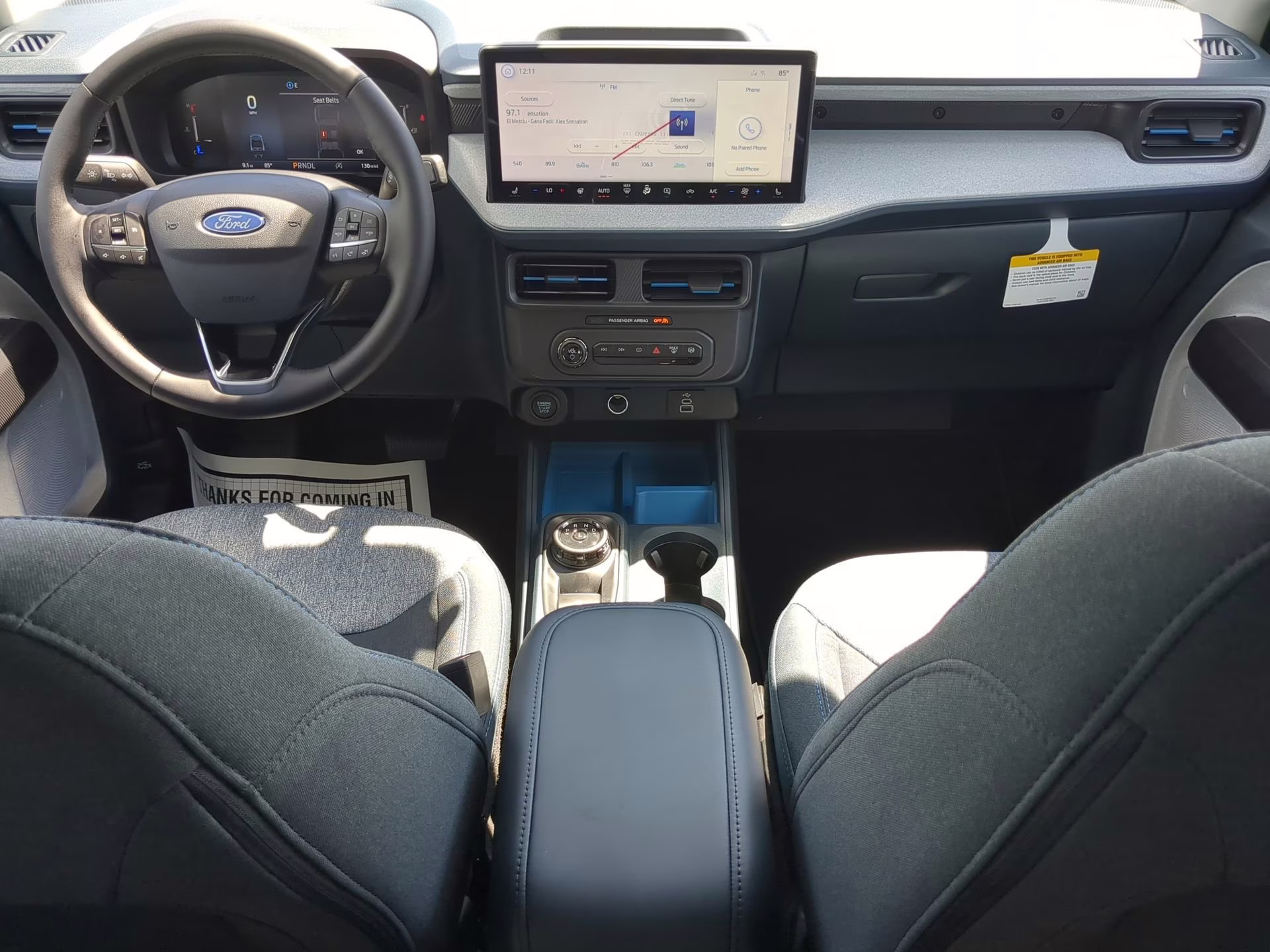 2025 Oxford White Ford Maverick XLT Crew Cab Pickup AWD Truck