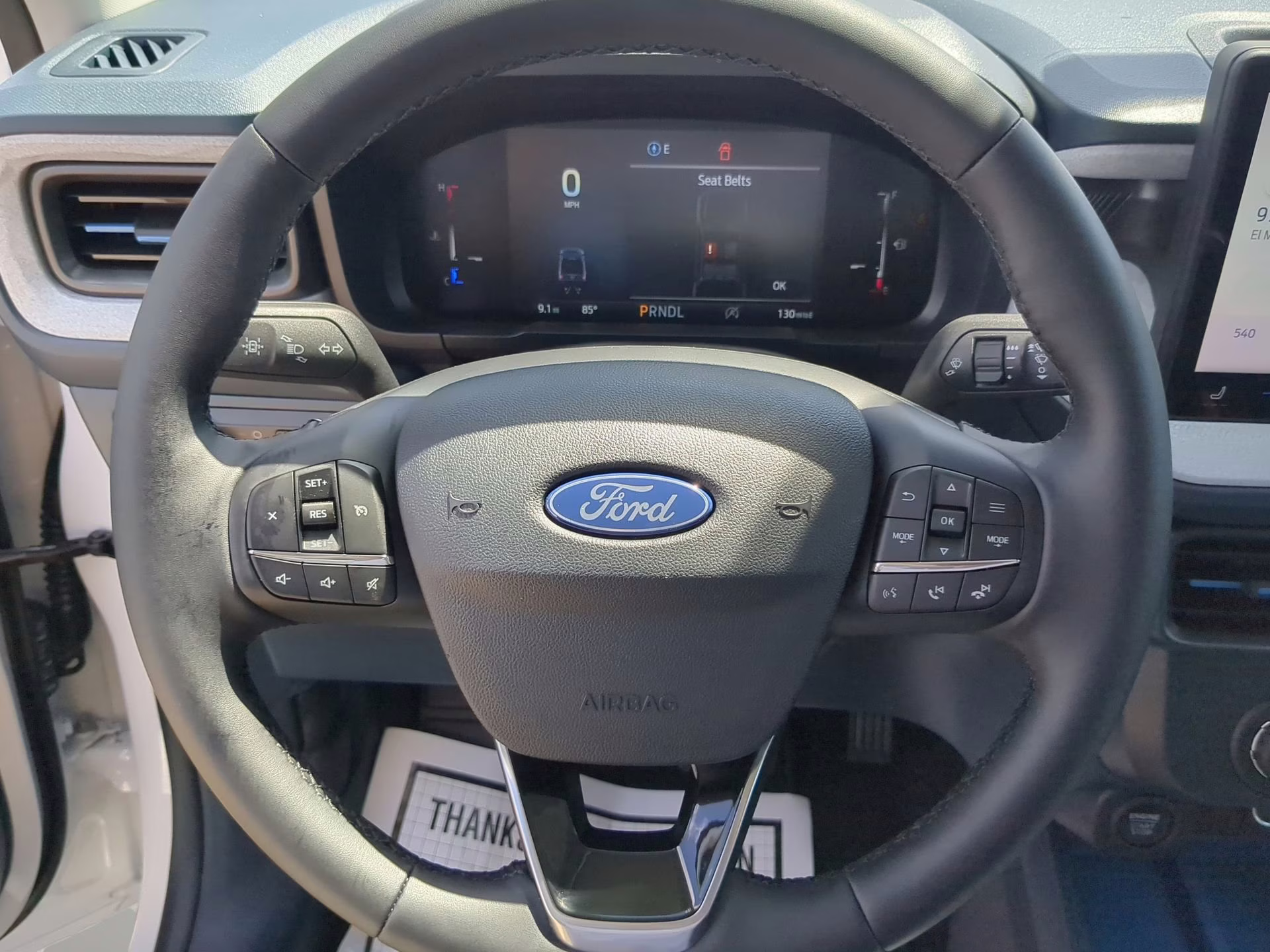 2025 Oxford White Ford Maverick XLT Crew Cab Pickup AWD Truck