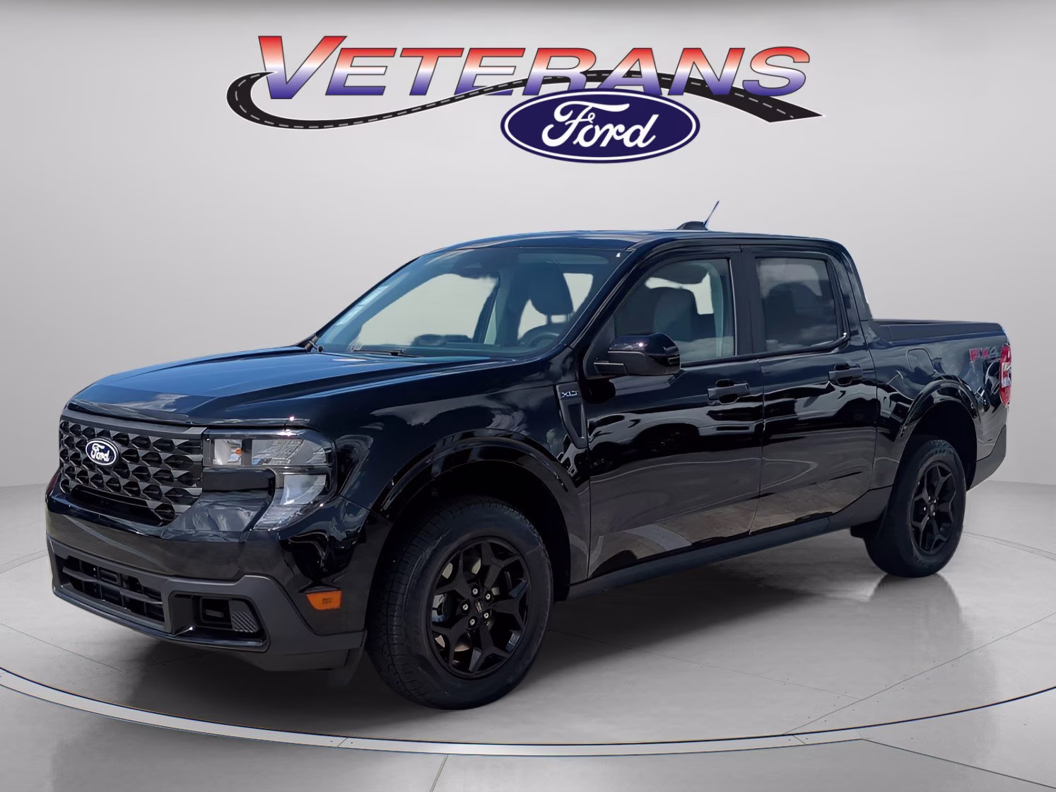 2025 Shadow Black Ford Maverick XLT Crew Cab Pickup AWD Truck