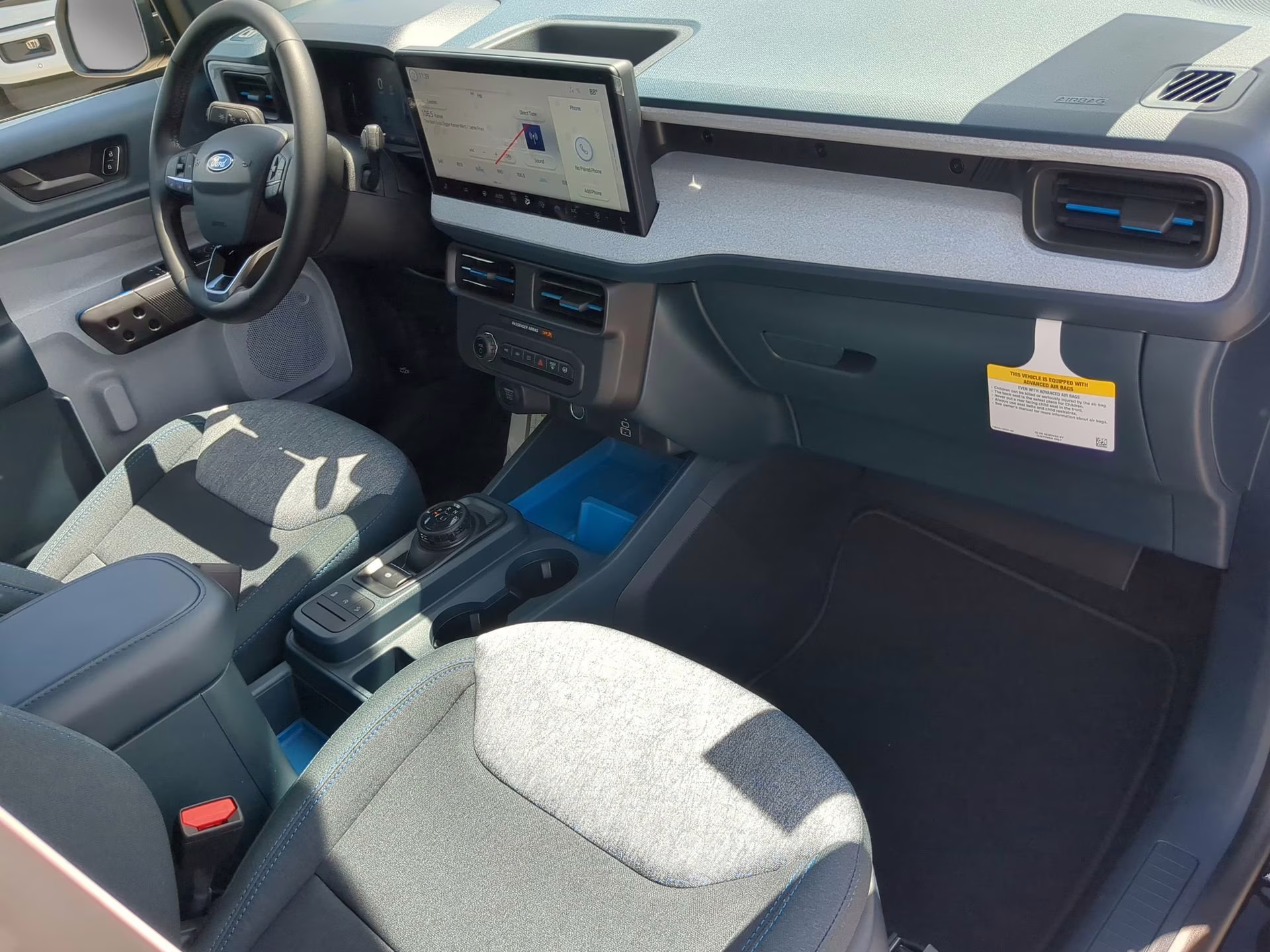 2025 Shadow Black Ford Maverick XLT Crew Cab Pickup AWD Truck