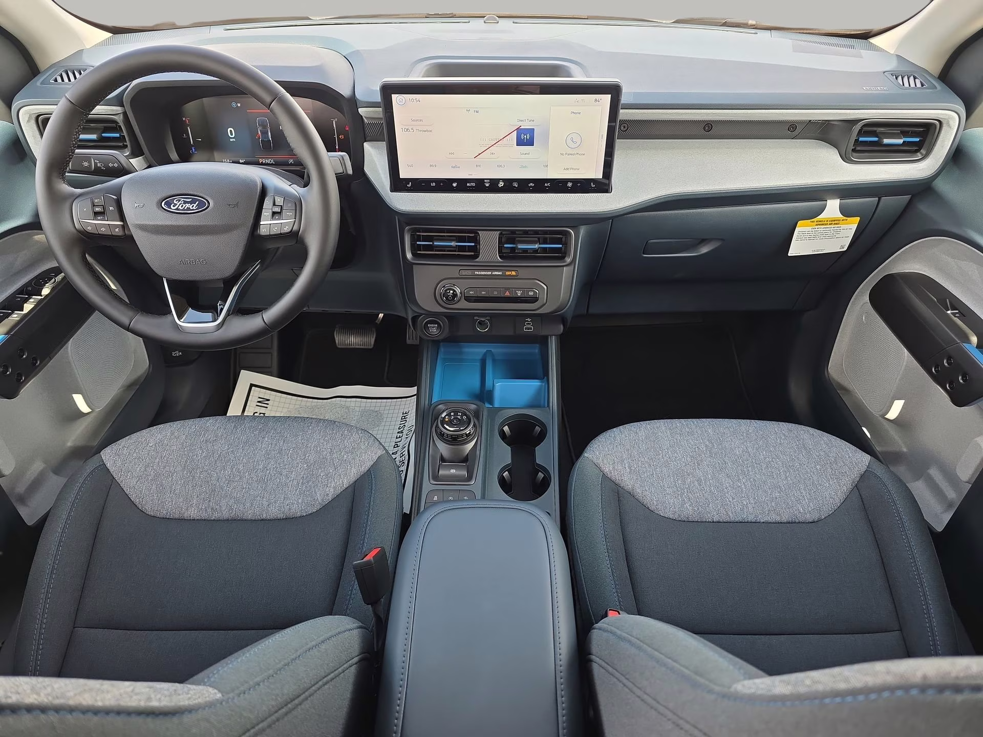 2025 Space White Metallic Ford Maverick XLT Crew Cab Pickup AWD Truck