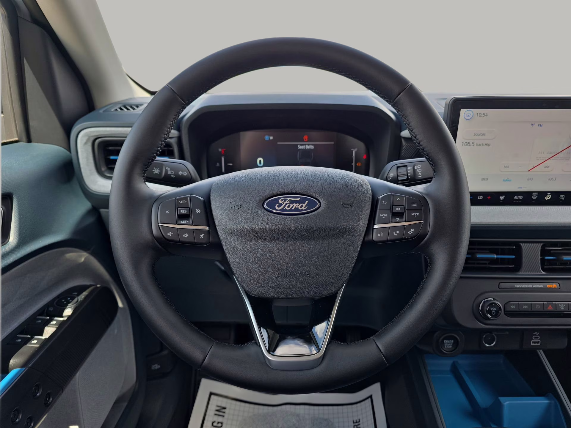 2025 Space White Metallic Ford Maverick XLT Crew Cab Pickup AWD Truck