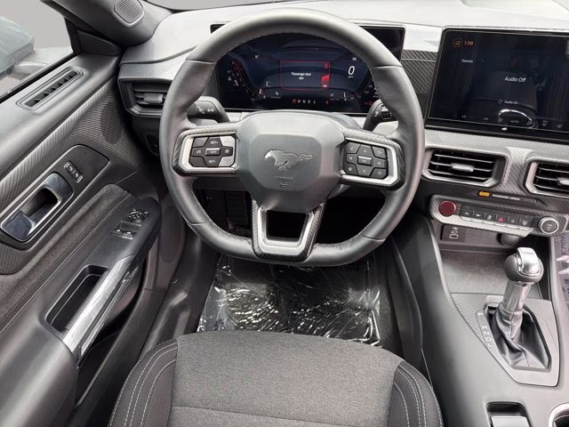 2025 Iconic Silver Metallic Ford Mustang EcoBoost RWD Coupe