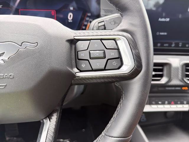2025 Iconic Silver Metallic Ford Mustang EcoBoost RWD Coupe