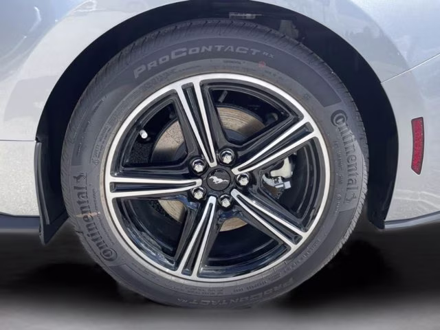 2025 Iconic Silver Metallic Ford Mustang EcoBoost RWD Coupe