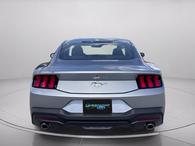 2025 Iconic Silver Metallic Ford Mustang EcoBoost RWD Coupe