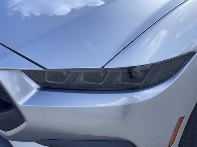 2025 Iconic Silver Metallic Ford Mustang EcoBoost RWD Coupe
