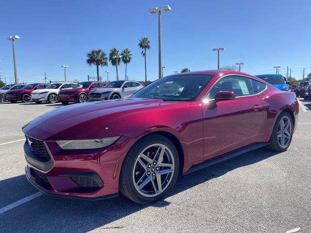 2026 Molten Magenta Metallic Tinted Clearcoat Ford Mustang EcoBoost Premium RWD Coupe