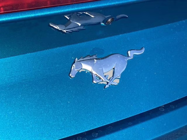 2026 Adriatic Blue Metallic Ford Mustang EcoBoost Premium RWD Convertible