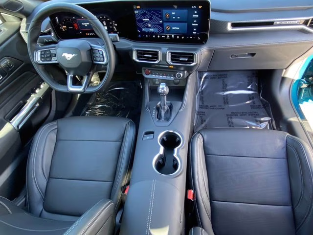 2026 Adriatic Blue Metallic Ford Mustang EcoBoost Premium RWD Convertible