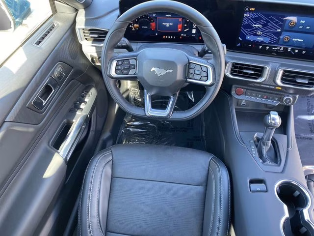 2026 Adriatic Blue Metallic Ford Mustang EcoBoost Premium RWD Convertible