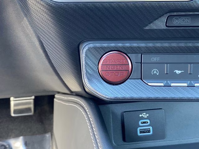 2026 Adriatic Blue Metallic Ford Mustang EcoBoost Premium RWD Convertible