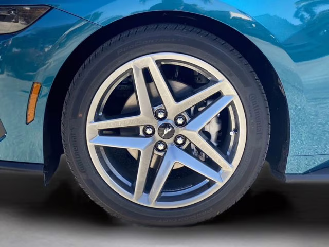 2026 Adriatic Blue Metallic Ford Mustang EcoBoost Premium RWD Convertible