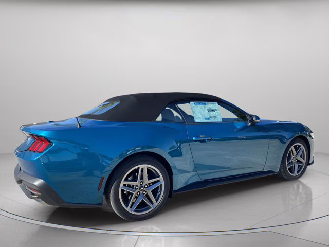 2026 Adriatic Blue Metallic Ford Mustang EcoBoost Premium RWD Convertible