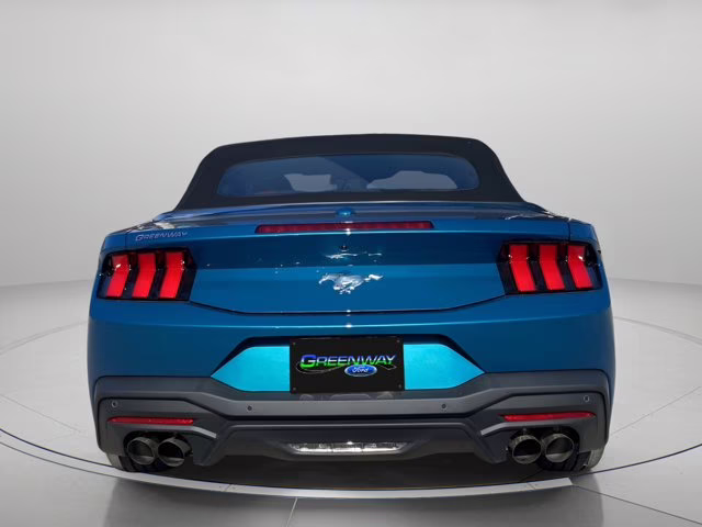 2026 Adriatic Blue Metallic Ford Mustang EcoBoost Premium RWD Convertible