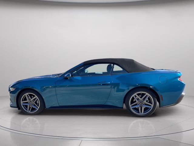 2026 Adriatic Blue Metallic Ford Mustang EcoBoost Premium RWD Convertible